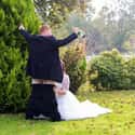 Here Comes The Groom... on Random Dirtiest Wedding Photos Ever Taken