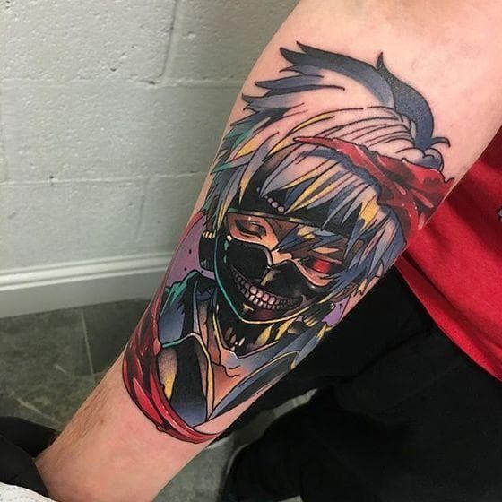 cool tattoos in anime