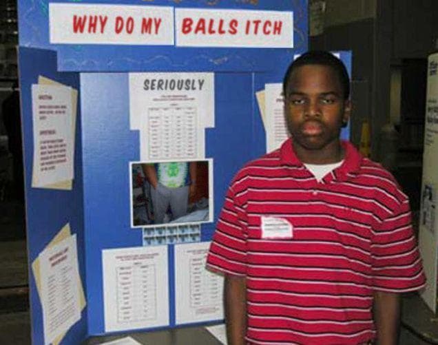 List Of Science Fair Projects