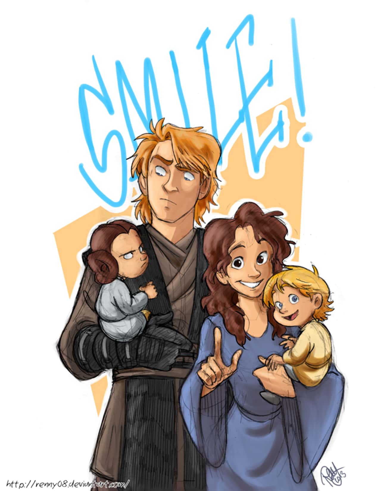 Skywalker Family Picture