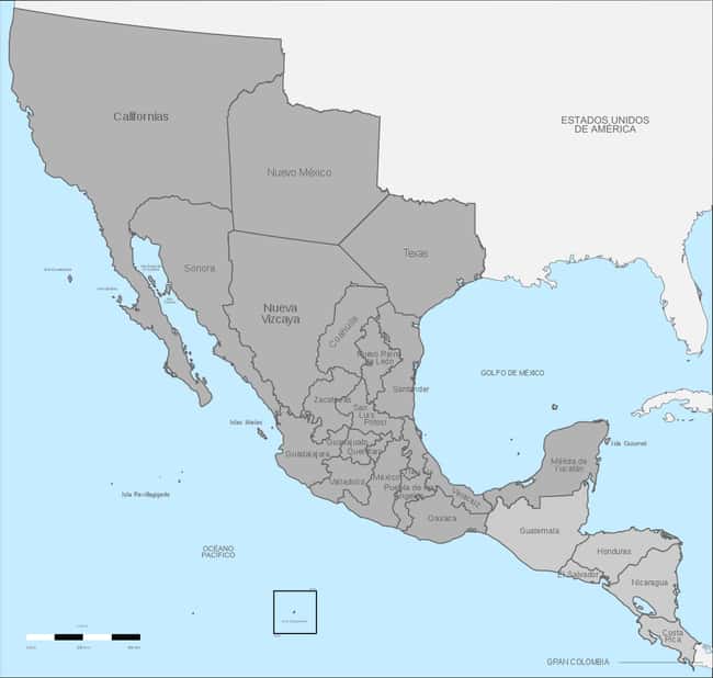 The First Mexican Empire Contr is listed (or ranked) 11 on the list 12 Small Countries That Used To Be Gigantic Empires