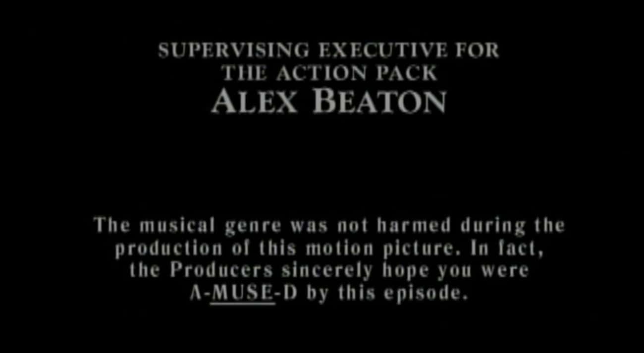 The End Credits Sequence Had A Sneaky Running Gag