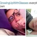 Taking It Lying Down on Random Spot-On Memes About Wearing Glasses