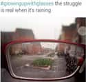 When It Rains, It Pours on Random Spot-On Memes About Wearing Glasses