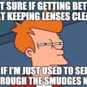 Smudge Life on Random Spot-On Memes About Wearing Glasses