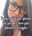 Previously On Lost on Random Spot-On Memes About Wearing Glasses