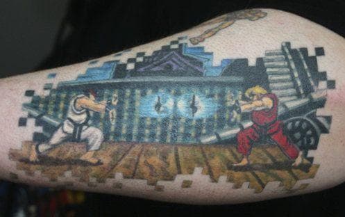 24 Incredible Video Game Tattoos That Are Simply Beautiful