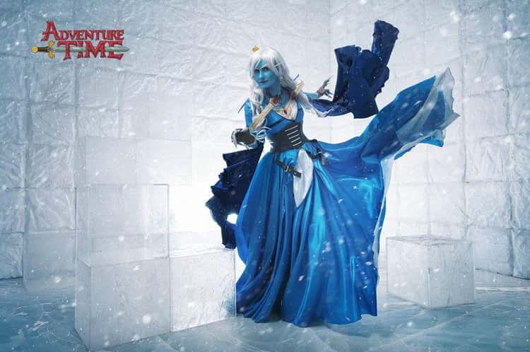 adventure time cosplay ice queen