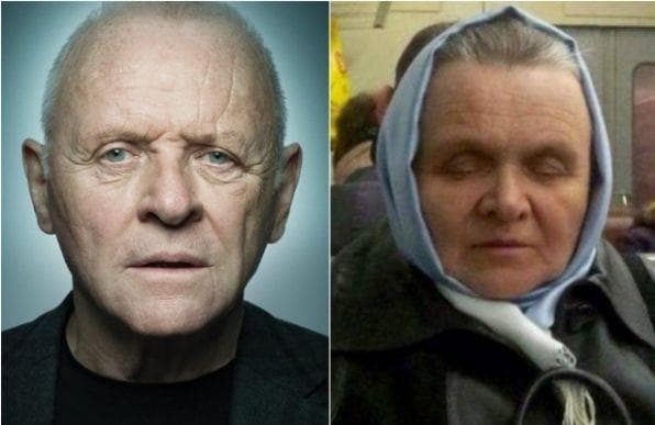 Российский двойник. Двойники звезд. Знаменитости и их двойники русские. Энтони хопкинс сейчас 2022. Российский двойник.