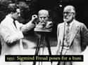 1931: Sigmund Freud on Random Rare Photos of World-Famous Celebrities In The 20th Century