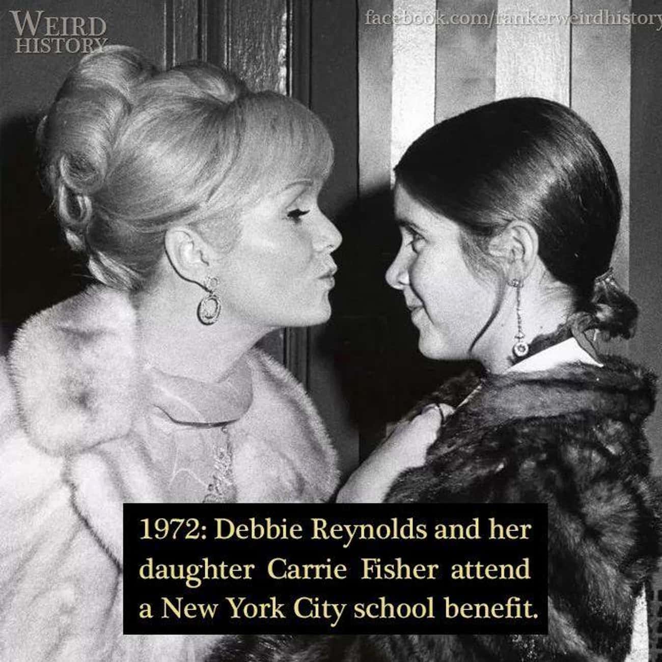 1972: Debbie Reynolds And Carrie Fisher