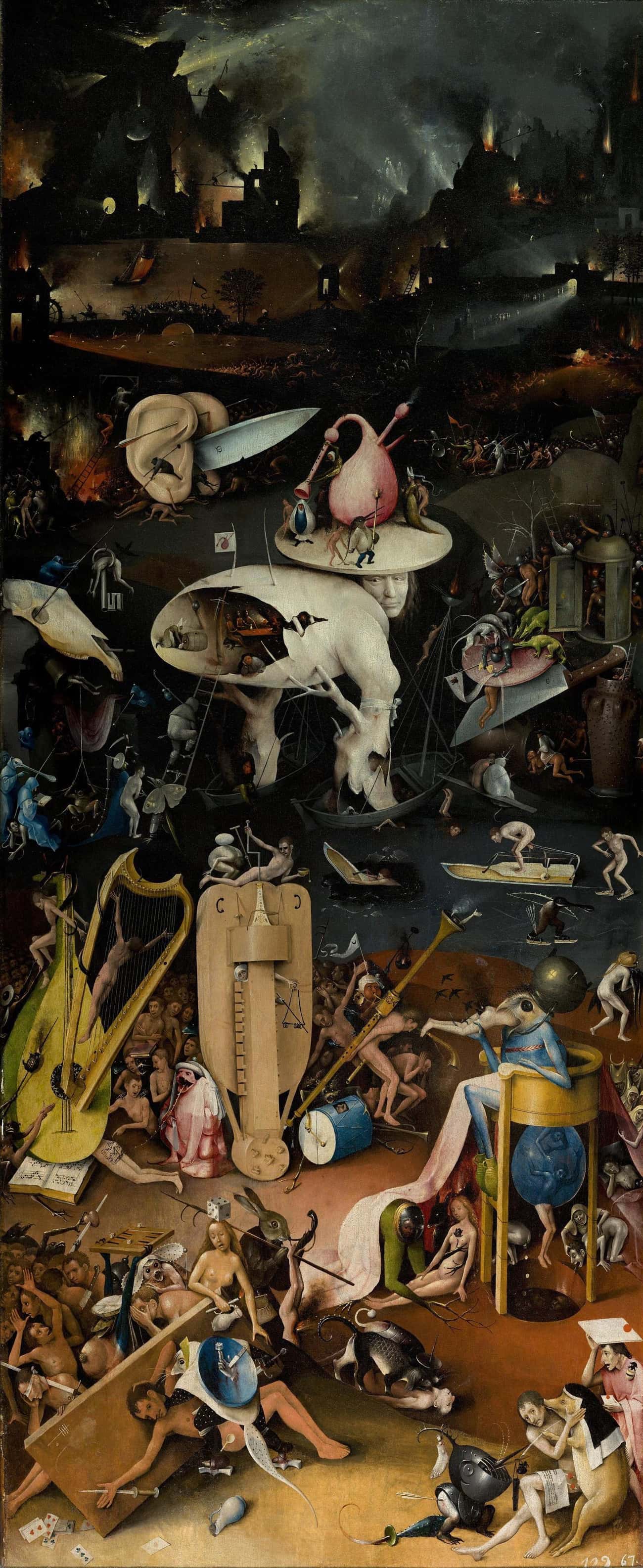 The Garden Of Earthly Delights (Hell) — Hieronymus Bosch, 1480-1505