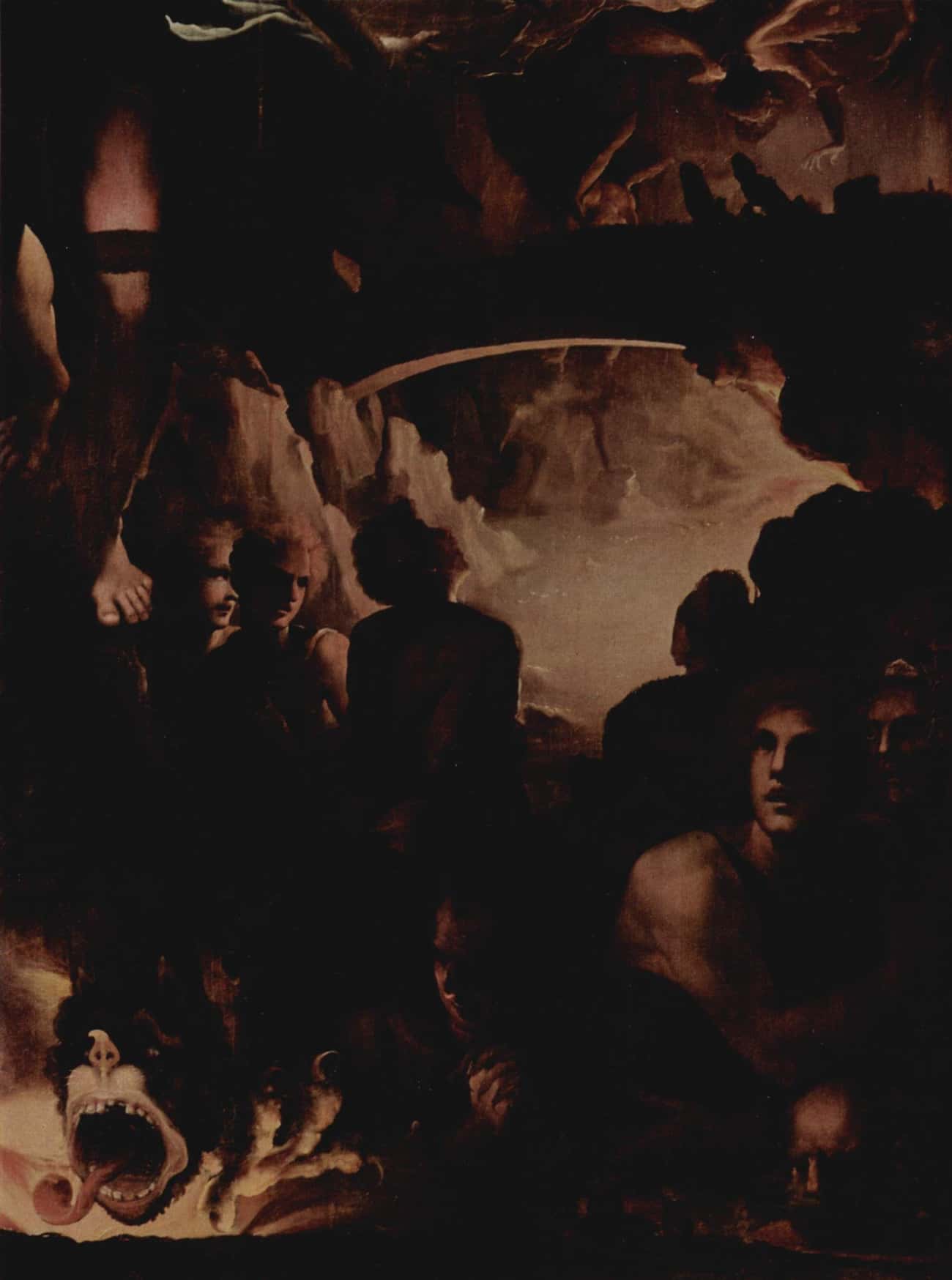 Inferno — Domenico Beccafumi, c. 1514
