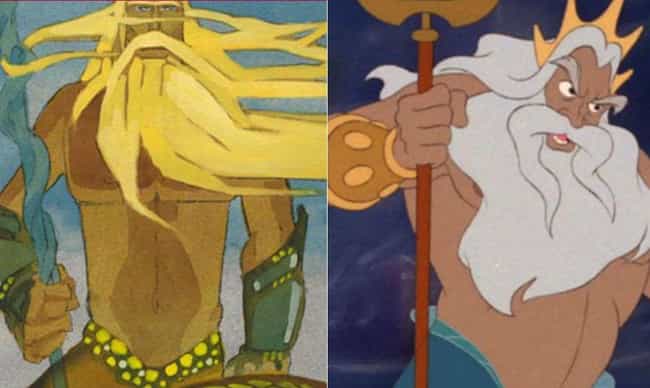 King Triton Used To Look Much More Youthful And Terrifying