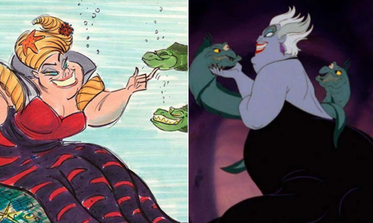 Ursula Used To Look Much Less Menacing