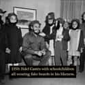 1959: Kids Dressed As Fidel Castro on Random Eye-Opening Photos of Children Throughout History