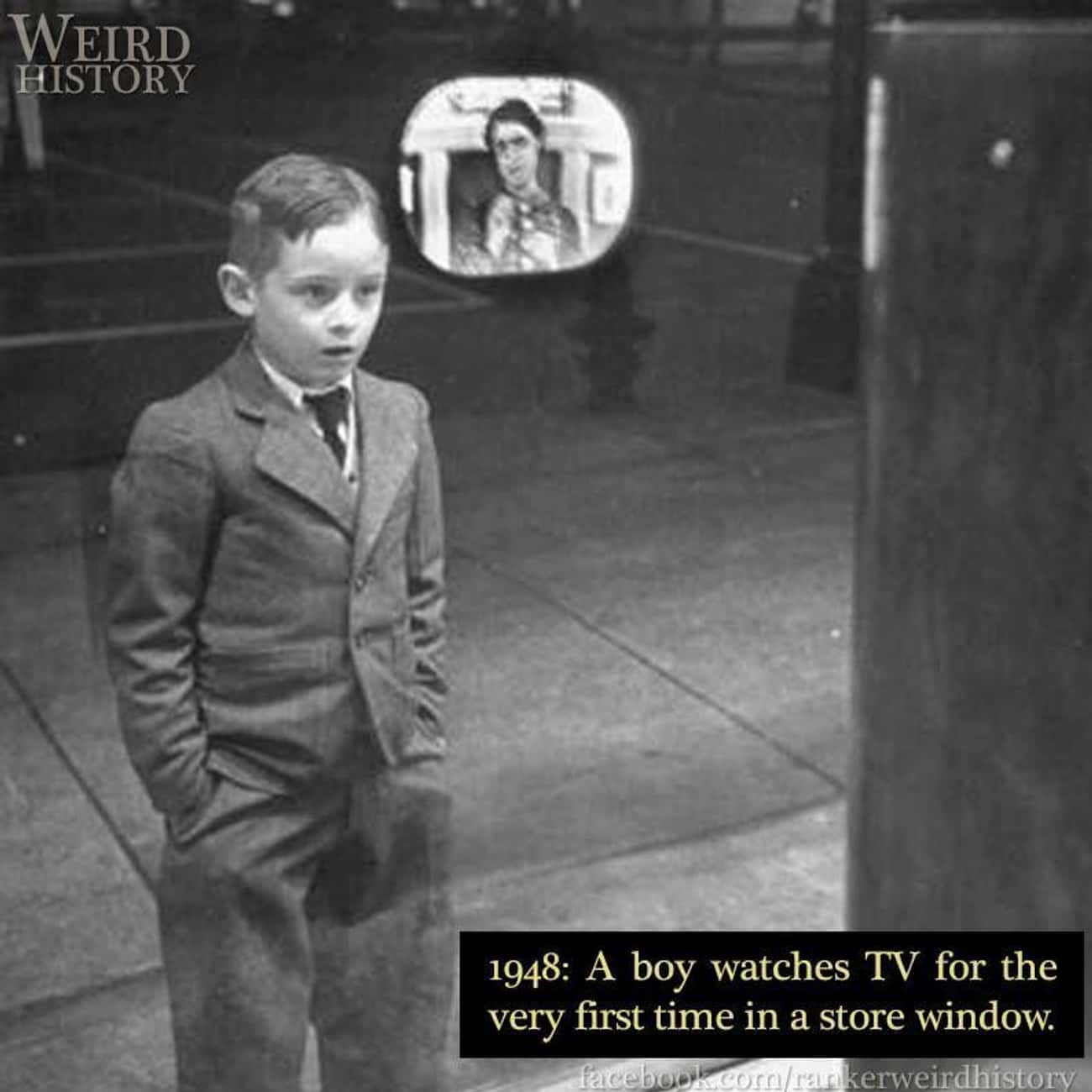 1948: Boy Watches TV For The First Time