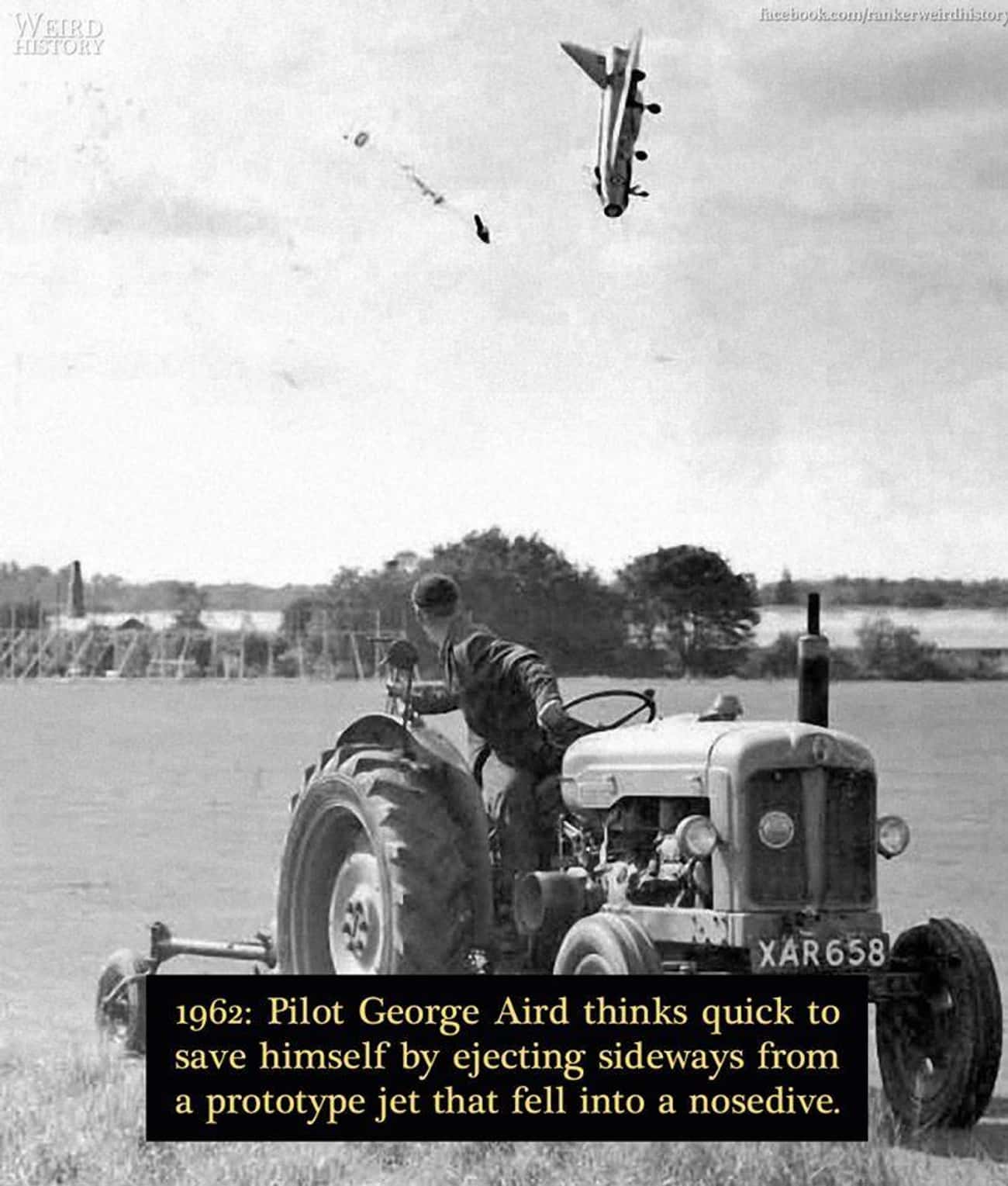 1962: A Pilot Ejects Himself From A Prototype