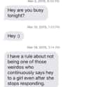 Ooh, A Rule Breaker on Random Hilarious Desperate Texts From Exes