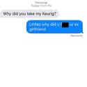 Any Sugar With That? on Random Hilarious Desperate Texts From Exes