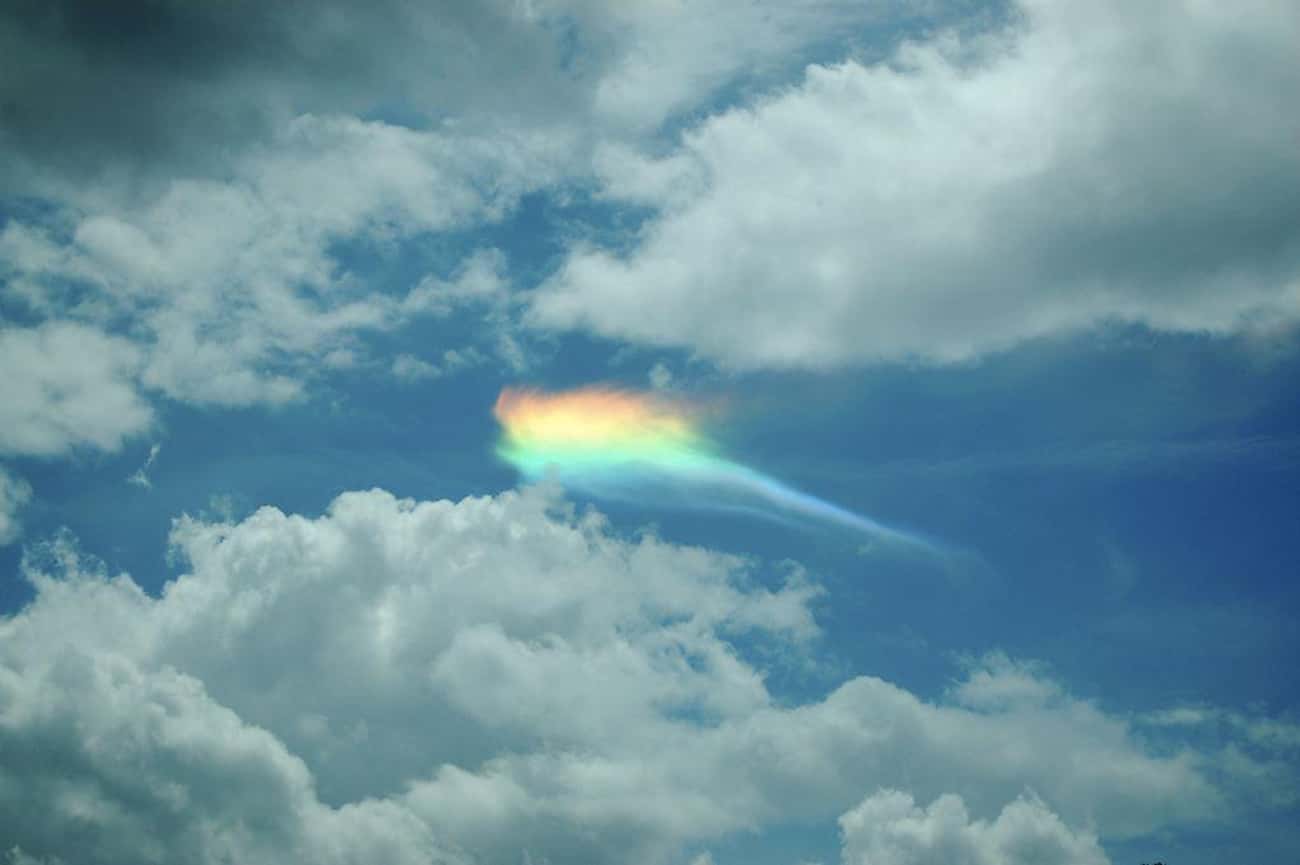 Fire Rainbows Are One Of The Rarest Optical Phenomena Known To Man