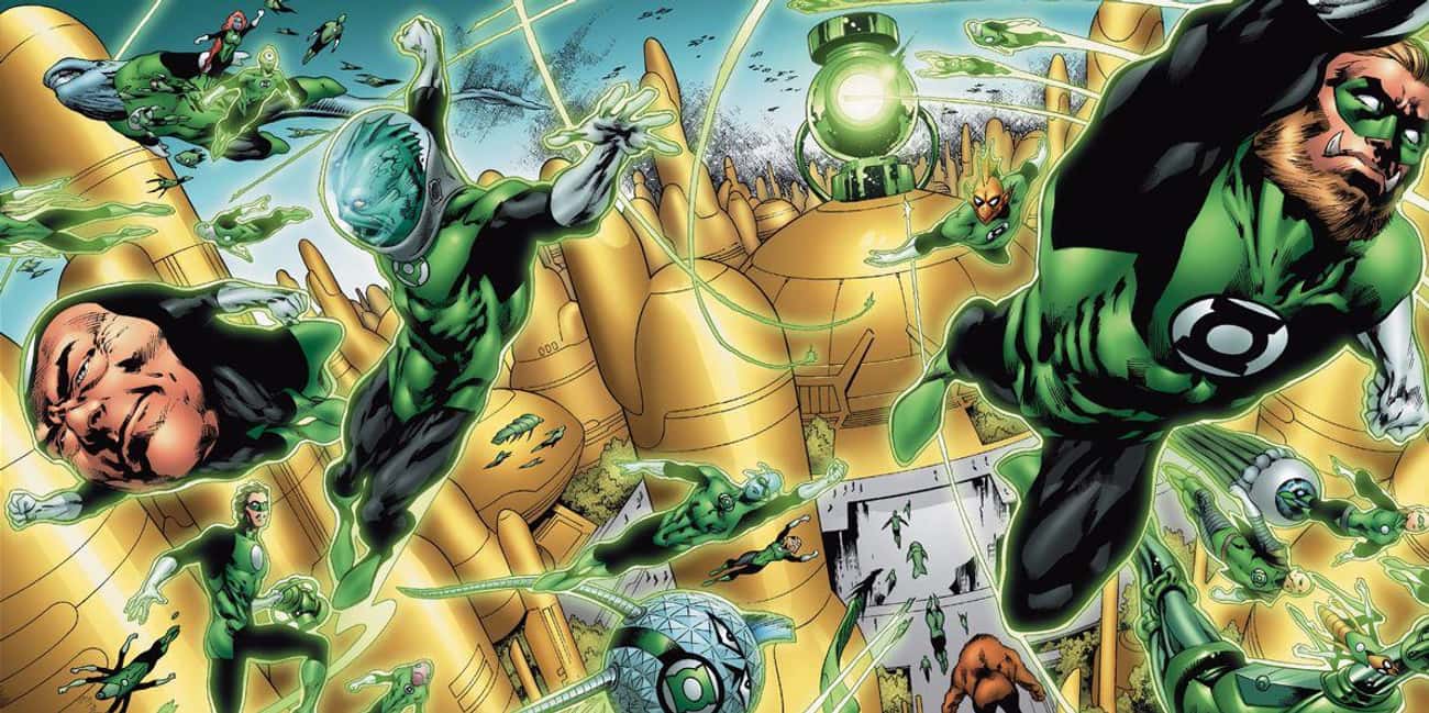 The Green Lantern Corps&#39; Headquarters Is At The Center Of The Universe