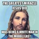 Historians Can't Prove His Race Beyond A Shadow Of A Doubt on Random Reasons Why Jesus Is Depicted As Being White