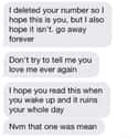 A Variety Pack Of Signals on Random Most Spiteful Texts From Exes