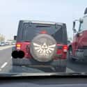 The Missing Link on Random Hilarious Tire Covers Spotted On The Open Road