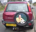 Kung Fu Panda on Random Hilarious Tire Covers Spotted On The Open Road