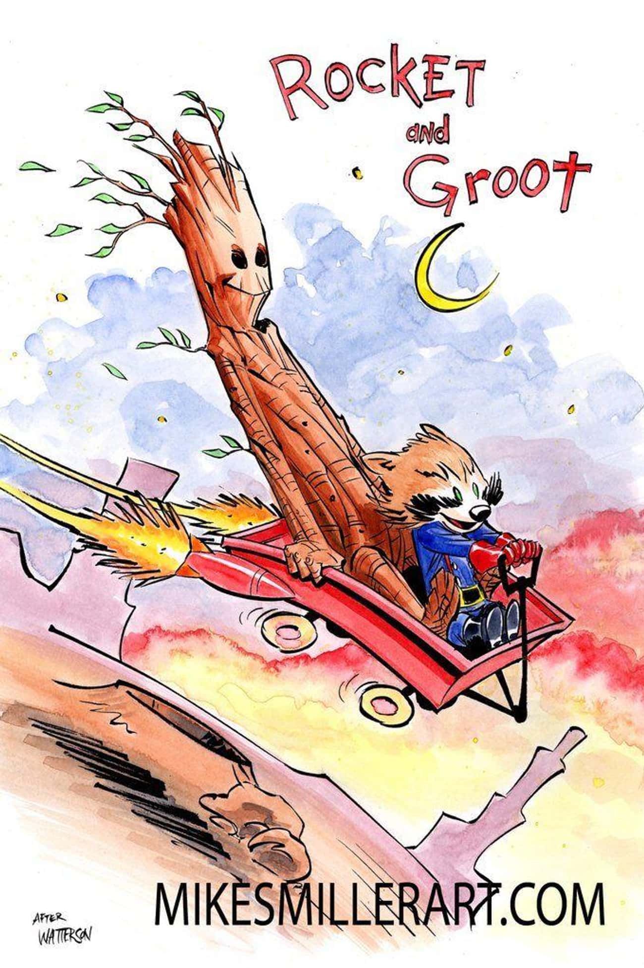 Calvin And Groot