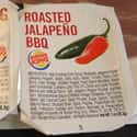 Jalapeno BBQ Sauce - Burger King on Random Discontinued Fast Food Sauces That Were Better Than Drugs
