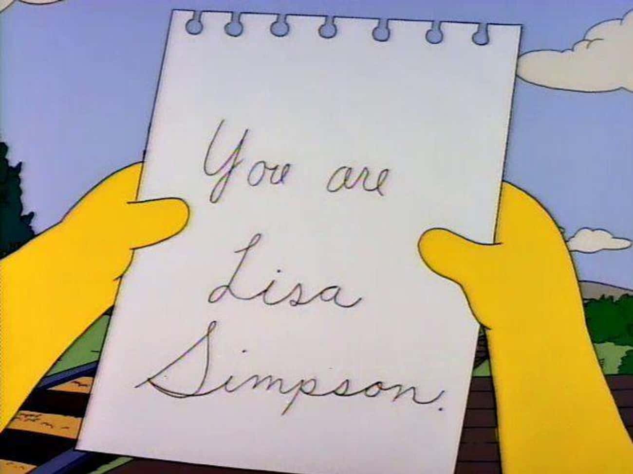 You Are Lisa Simpson - &#34;Lisa&#39;s Substitute&#34;