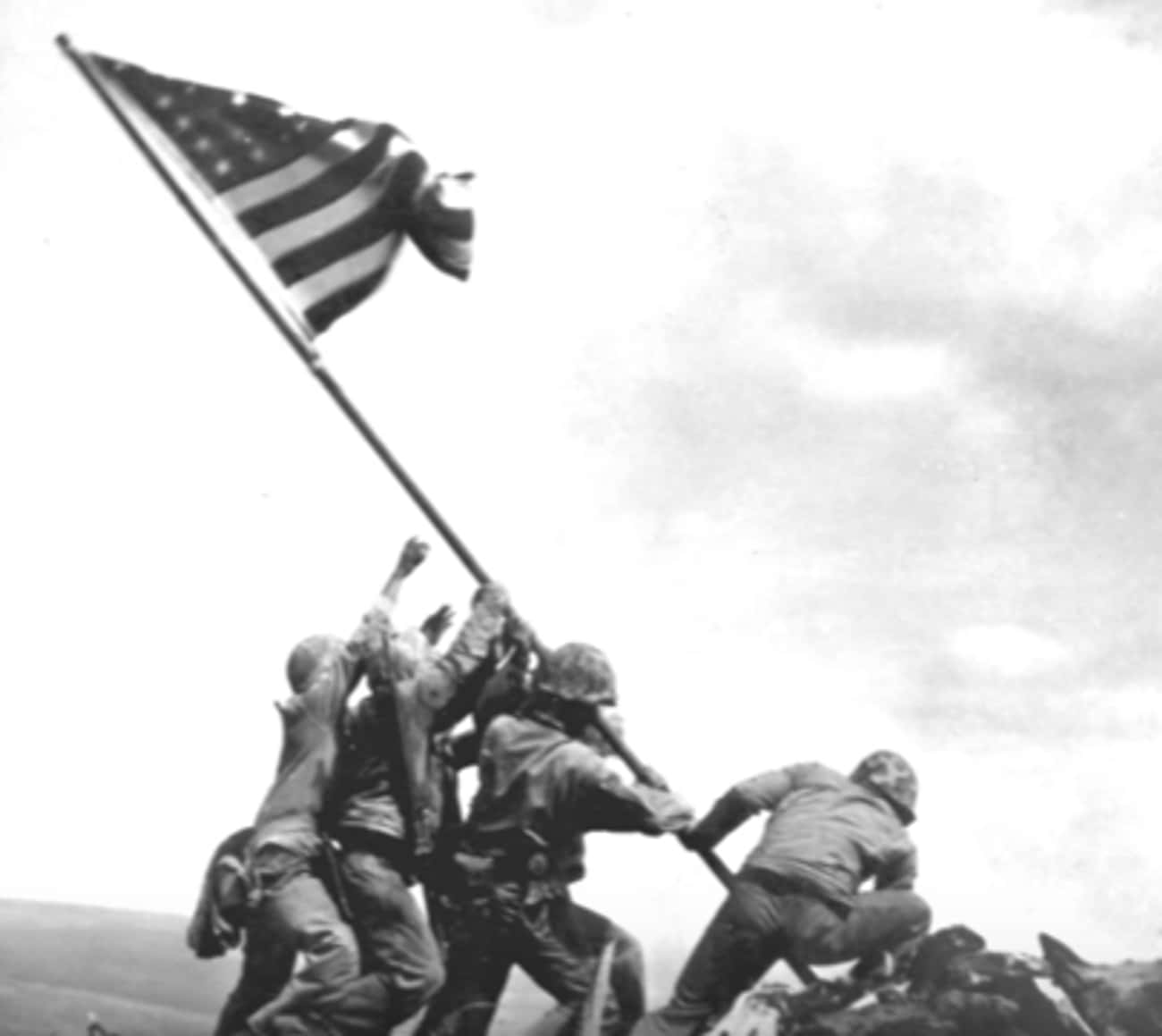 The Iwo Jima Flag-Raising Photo