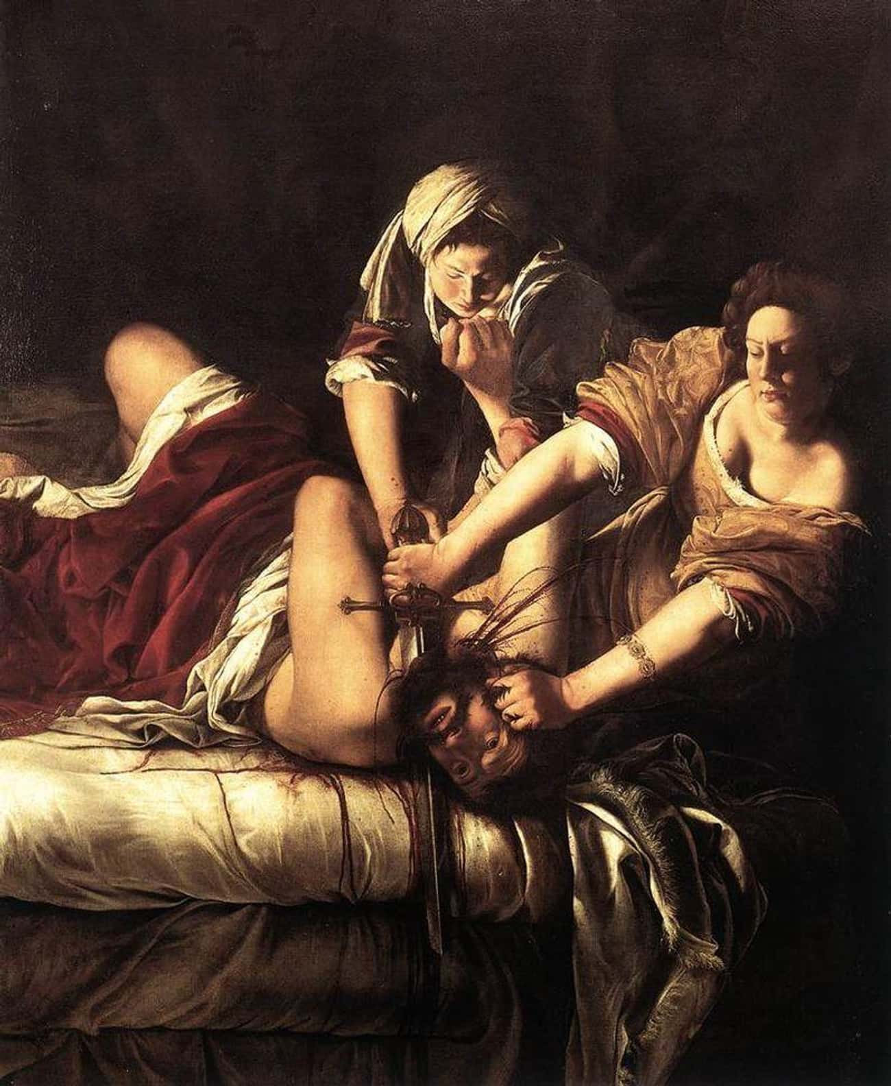 She Painted An Allegory Featuring Herself Killing Her Rapist