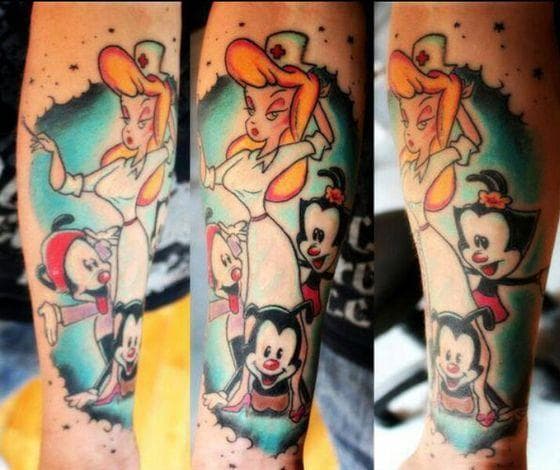 20 Nostalgia-Inducing Tattoos Of '90s Cartoons