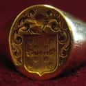 A Signet Ring With A Shakespearean Connection on Random Mysterious And Creepy Items Discovered At Jamestown, Virginia