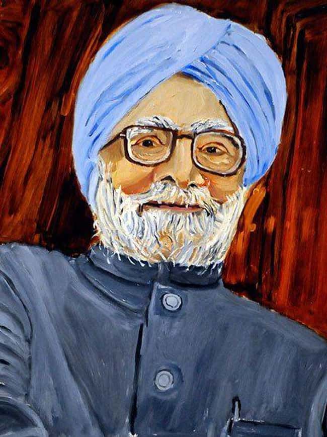 Indian Prime Minister Manmohan is listed (or ranked) 7 on the list All 33 George W. Bush Original Paintings That Were Made Public