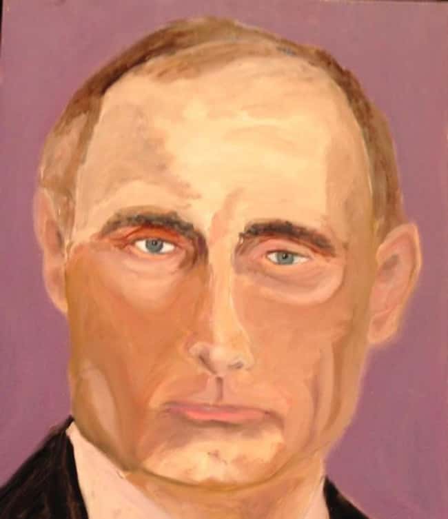Vladimir Putin is listed (or ranked) 27 on the list All 33 George W. Bush Original Paintings That Were Made Public