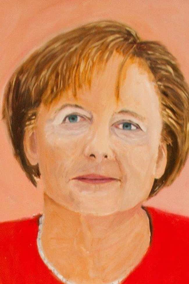 Angela Merkel, Chancellor of G is listed (or ranked) 21 on the list All 33 George W. Bush Original Paintings That Were Made Public
