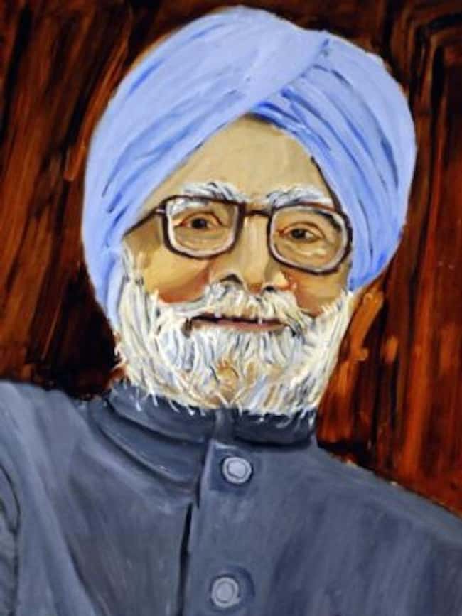 Indian Prime Minister Manmohan is listed (or ranked) 23 on the list All 33 George W. Bush Original Paintings That Were Made Public