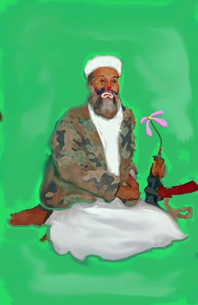 Osama bin Laden is listed (or ranked) 6 on the list All 33 George W. Bush Original Paintings That Were Made Public