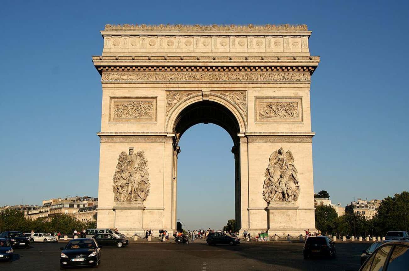 His Name Is On The Arc De Triomphe