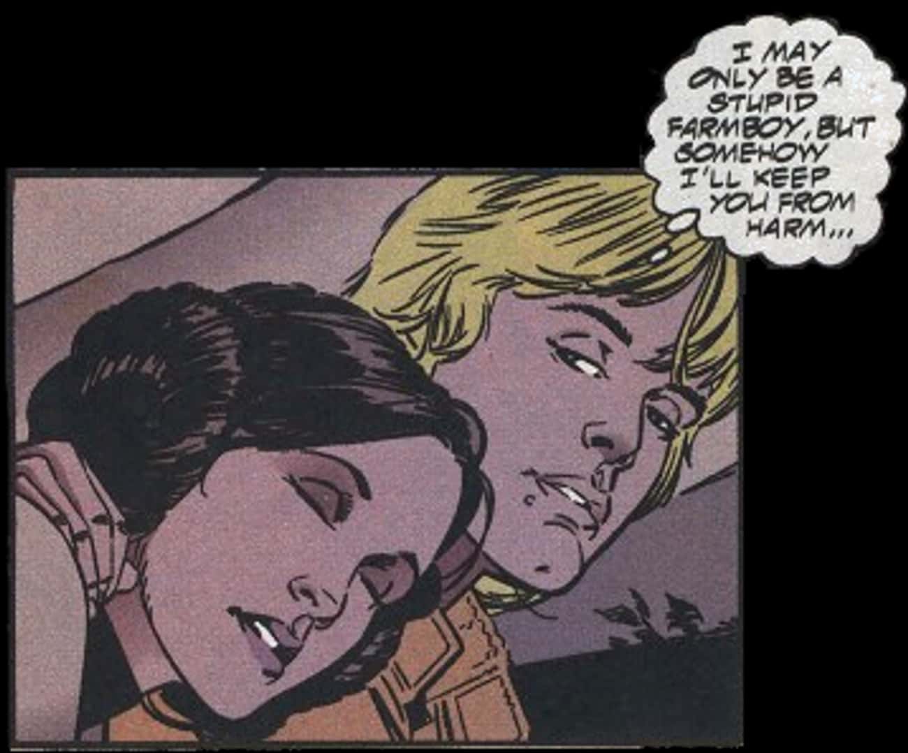 Luke And Leia Have Big Time Feels For Each Other