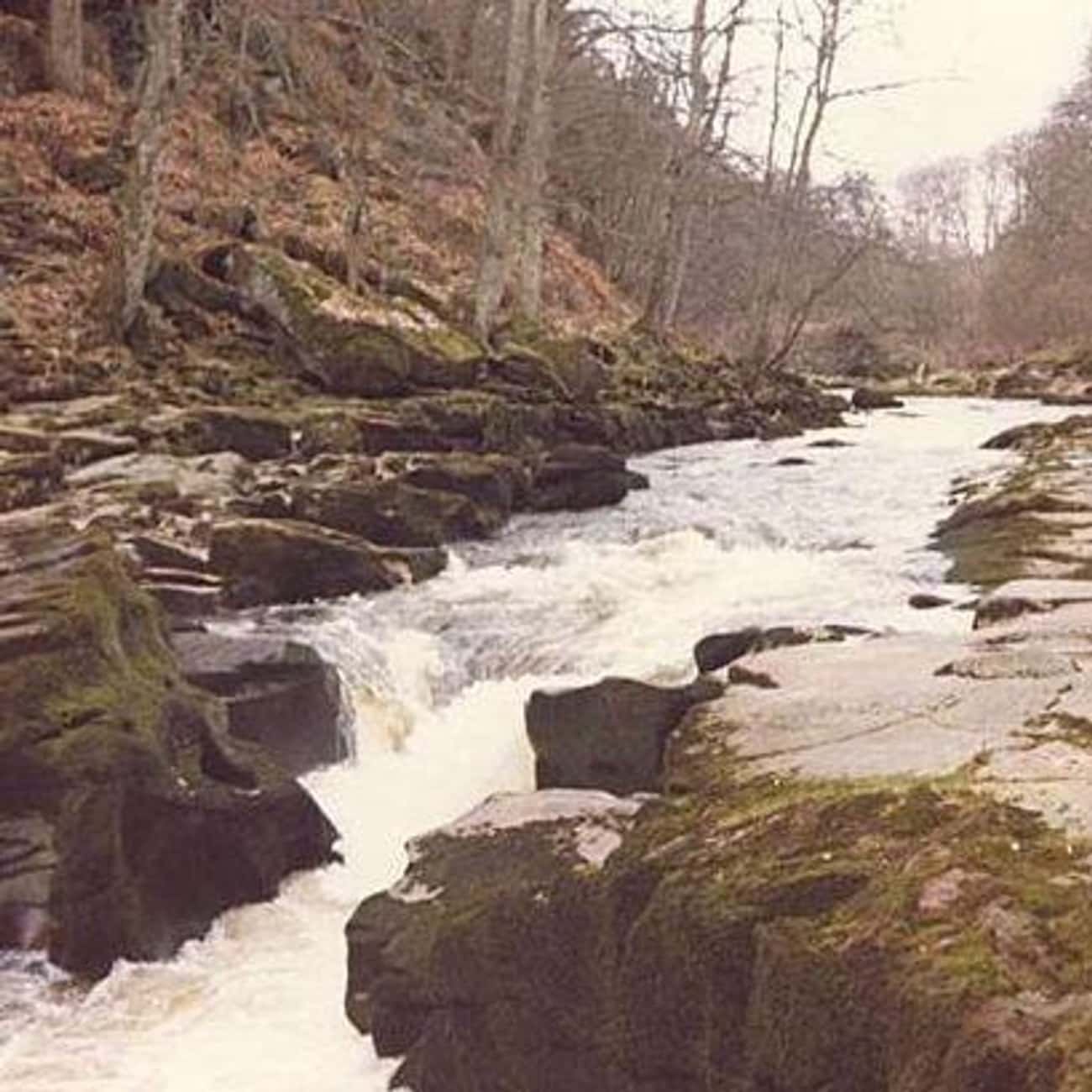 Beneath Bolton Strid Are Turbulent And Terrifying Rapids