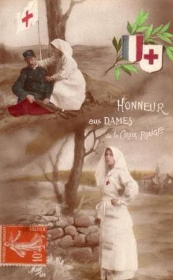 She Volunteered For The Red Cross In France