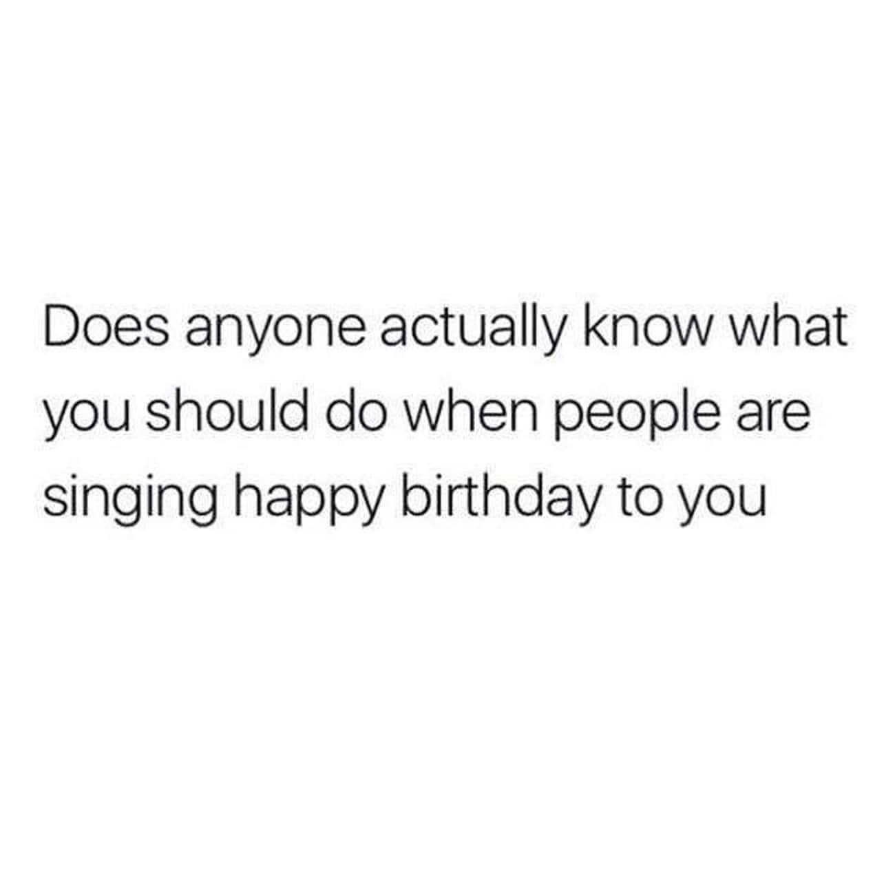 Crappy Birthday To You...