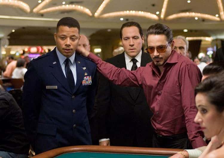 Robert Downey Jr., Terrence Howard, And Iron Man