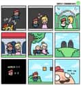 Super Mario's World on Random Comic Strips That Are Hilariously Depressing