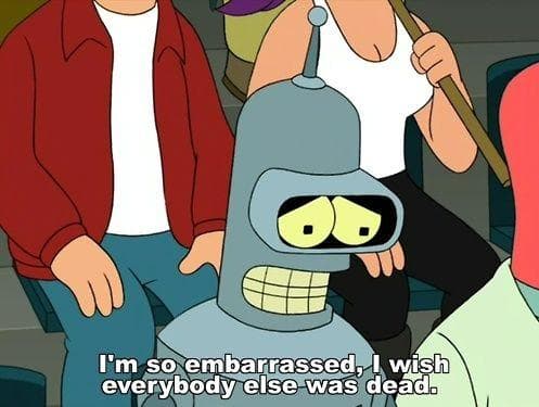 vorrei che fossero tutti morti bender